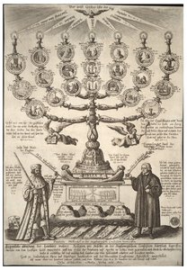 La Confesión de Augsburgo. Estado 2 de Wenceslaus Hollar